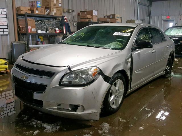 1G1ZG57B78F238582 - 2008 CHEVROLET MALIBU LS SILVER photo 2