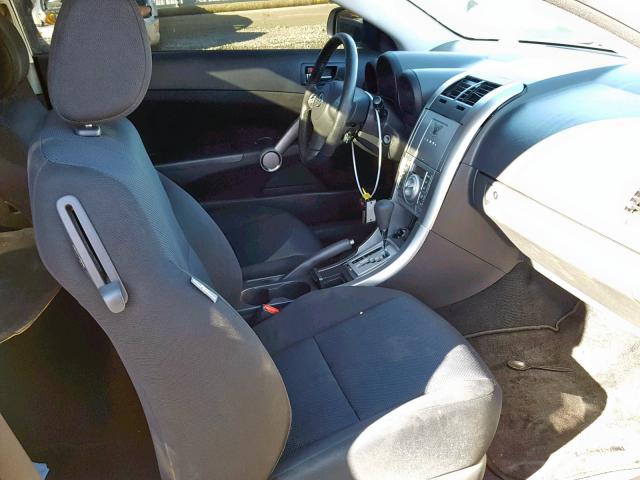 JTKDE3B75A0302635 - 2010 TOYOTA SCION TC ვერცხლისფერი ფოტო 5