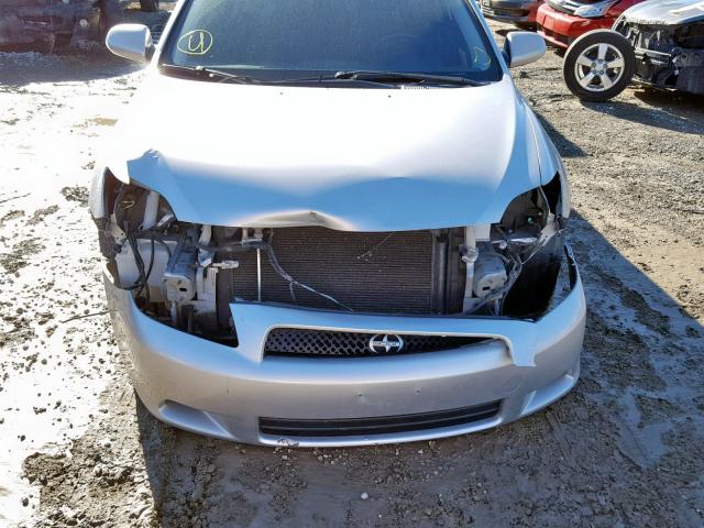 JTKDE3B75A0302635 - 2010 TOYOTA SCION TC ვერცხლისფერი ფოტო 9