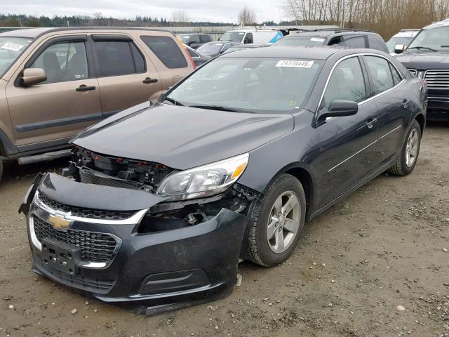1G11B5SL0FF314751 - 2015 CHEVROLET MALIBU LS ნაცრისფერი ფოტო 2