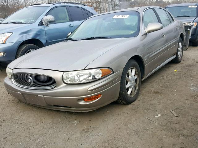 1G4HP54K444134818 - 2004 BUICK LESABRE CU BROWN photo 2