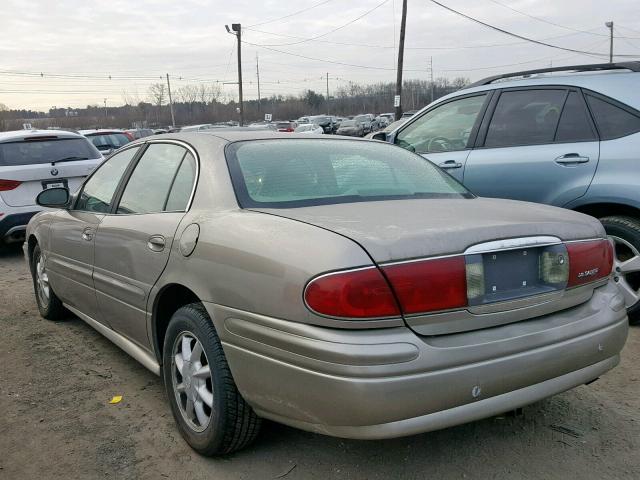 1G4HP54K444134818 - 2004 BUICK LESABRE CU BROWN photo 3