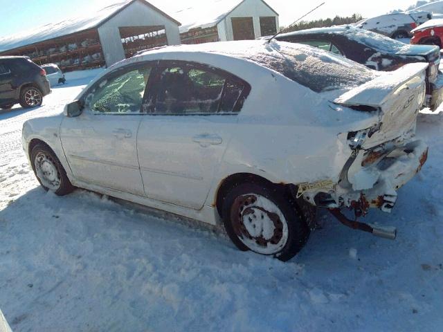 JM1BK323681801467 - 2008 MAZDA 3 S WHITE photo 3