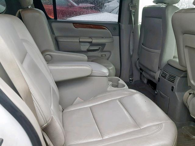 5N3AA08C18N913786 - 2008 INFINITI QX56 WHITE photo 6