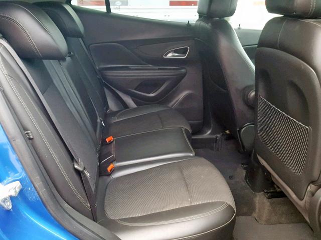 KL4CJASB2EB520799 - 2014 BUICK ENCORE BLUE photo 6