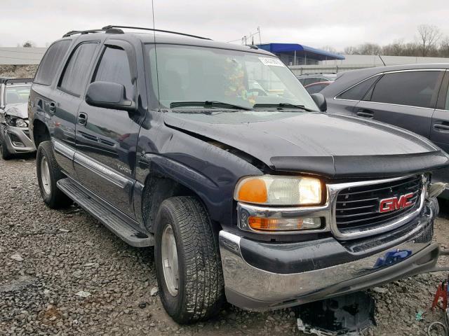 1GKEC13V25J130782 - 2005 GMC YUKON BLACK photo 1