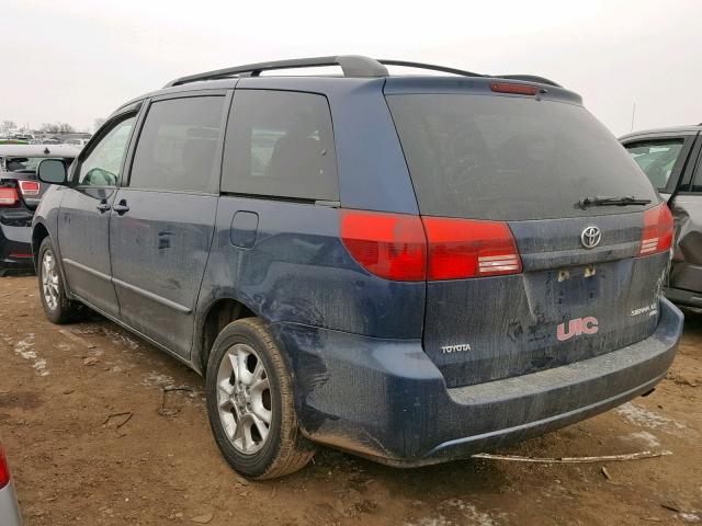 5TDBA23CX5S046530 - 2005 TOYOTA SIENNA LE 蓝色 照片 3