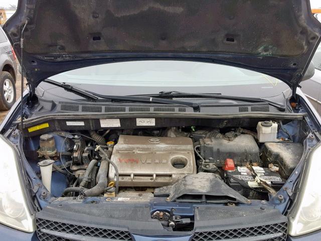 5TDBA23CX5S046530 - 2005 TOYOTA SIENNA LE 蓝色 照片 7