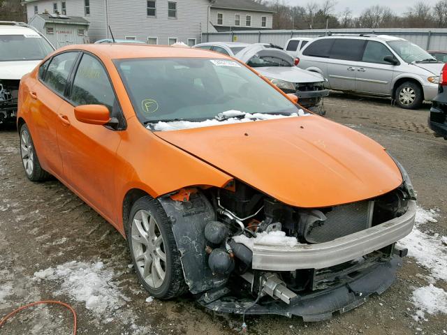 1C3CDFBA8DD329929 - 2013 DODGE DART SXT ORANGE photo 1