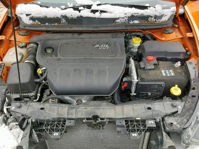 1C3CDFBA8DD329929 - 2013 DODGE DART SXT ORANGE photo 7