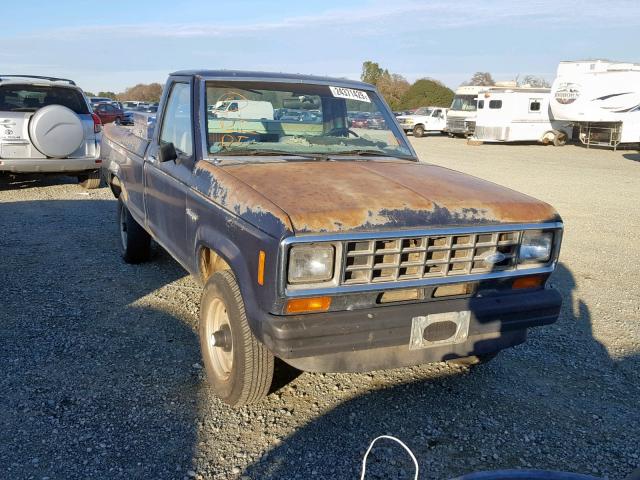 1FTCR11A6DUB55103 - 1983 FORD RANGER BLUE photo 1