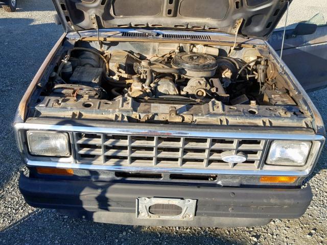 1FTCR11A6DUB55103 - 1983 FORD RANGER BLUE photo 7