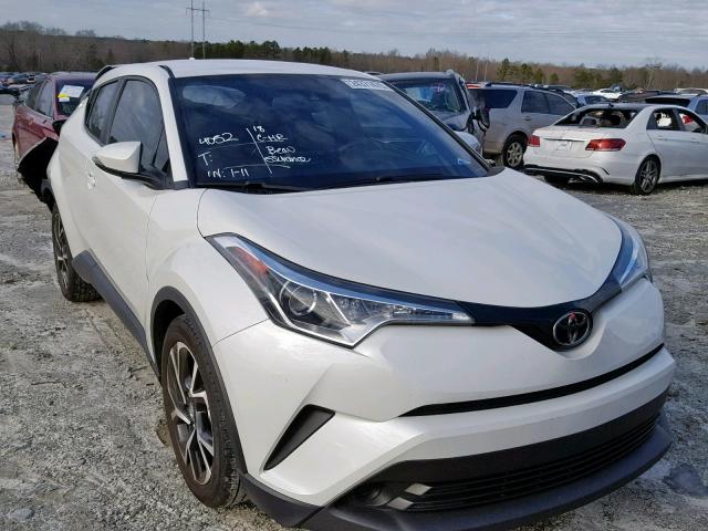 NMTKHMBX1JR025232 - 2018 TOYOTA C-HR XLE WHITE photo 1