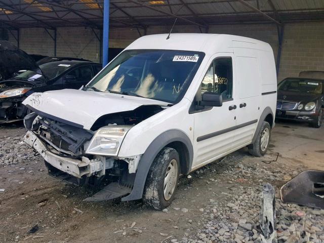 NM0LS7AN9DT147140 - 2013 FORD TRANSIT CO WHITE photo 2