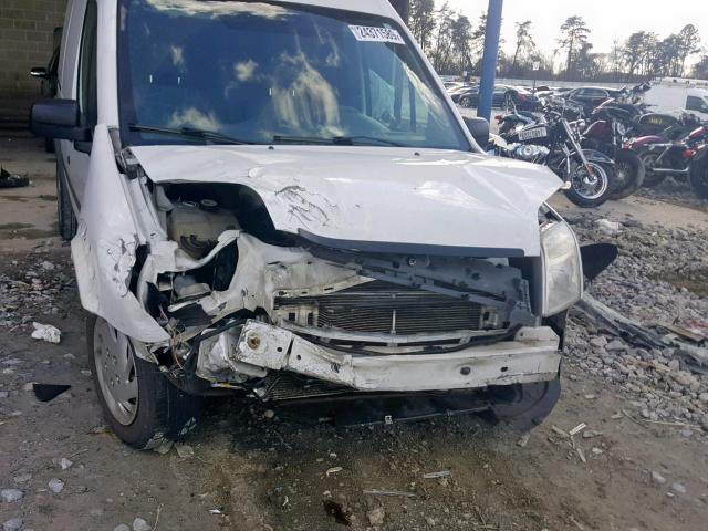 NM0LS7AN9DT147140 - 2013 FORD TRANSIT CO WHITE photo 9