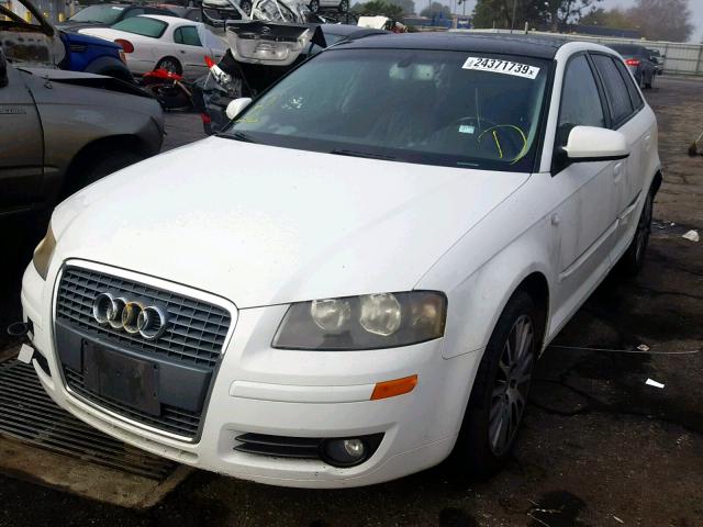 WAUNF78P98A024699 - 2008 AUDI A3 2.0 PRE WHITE photo 2