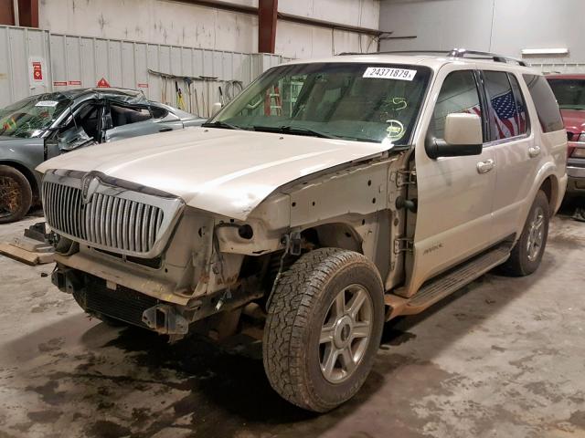 5LMEU88H85ZJ00328 - 2005 LINCOLN AVIATOR 棕色 照片 2