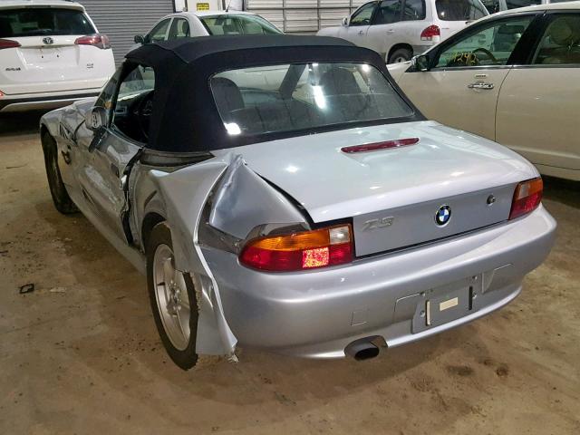 4USCH7320VLE02146 - 1997 BMW Z3 1.9 SILVER photo 3