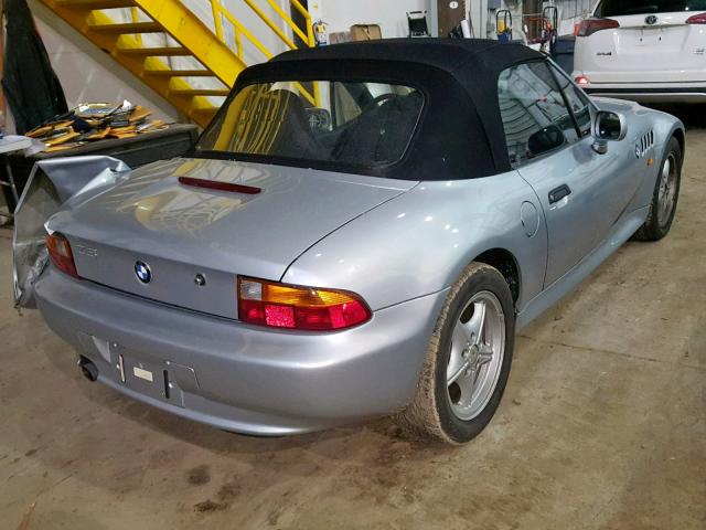 4USCH7320VLE02146 - 1997 BMW Z3 1.9 SILVER photo 4