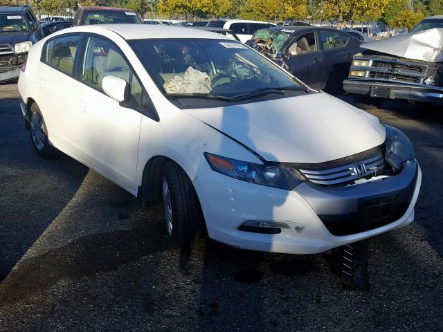 JHMZE2H53BS002786 - 2011 HONDA INSIGHT LX WHITE photo 1