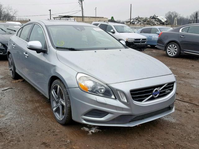 YV1902FH1D1223948 - 2013 VOLVO S60 T6 SILVER photo 1