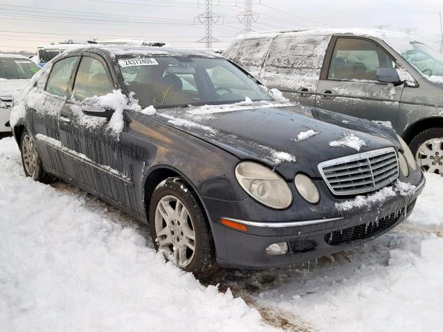 WDBUF65J33A180379 - 2003 MERCEDES-BENZ E 320 GRAY photo 1