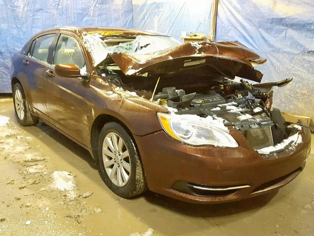 1C3CCBBB3CN301680 - 2012 CHRYSLER 200 TOURIN BROWN photo 1