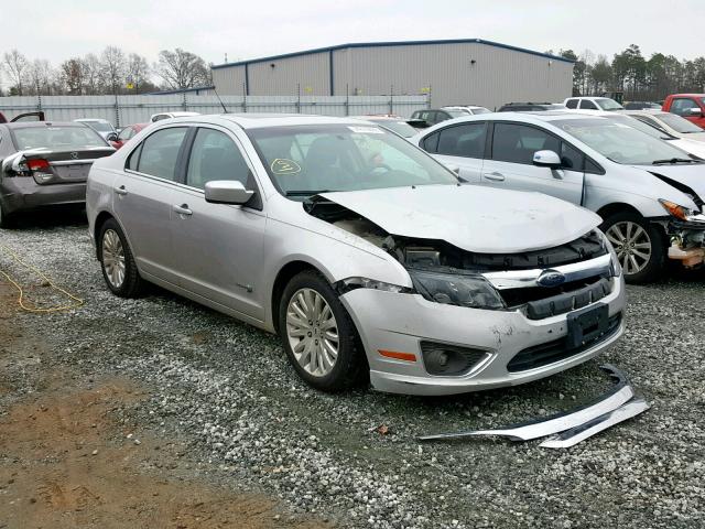 3FADP0L38AR224224 - 2010 FORD FUSION HYB SILVER photo 1