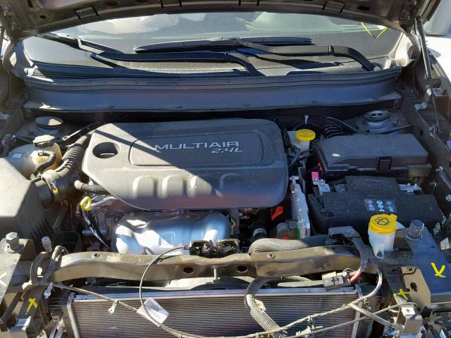 1C4PJLCB6GW238517 - 2016 JEEP CHEROKEE L GRAY photo 7