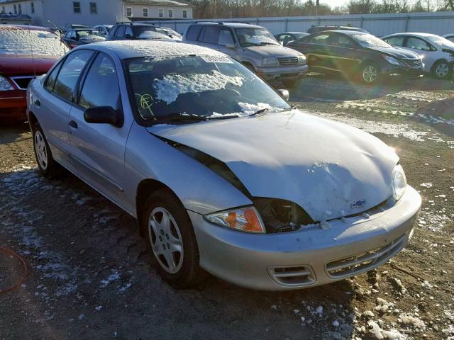 1G1JF524427354977 - 2002 CHEVROLET CAVALIER L SILVER photo 1