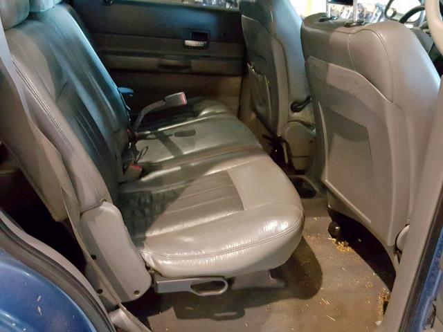 1D4HB58D85F586200 - 2005 DODGE DURANGO LI BLUE photo 6