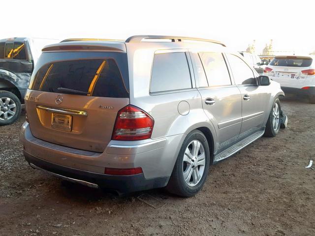 4JGBF22E38A391805 - 2008 MERCEDES-BENZ GL 320 CDI GRAY photo 4