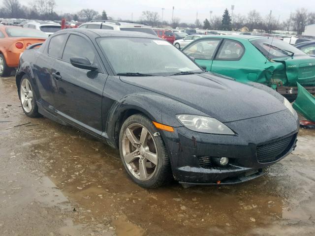 JM1FE173770212650 - 2007 MAZDA RX8 BLACK photo 1