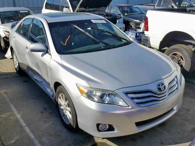 4T1BK3EK8AU108564 - 2010 TOYOTA CAMRY SE SILVER photo 1