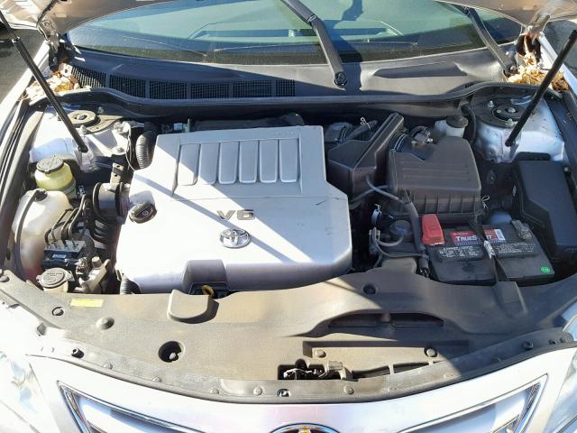 4T1BK3EK8AU108564 - 2010 TOYOTA CAMRY SE SILVER photo 7