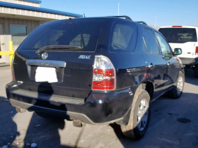 2HNYD18896H504830 - 2006 ACURA MDX TOURIN BLACK photo 4