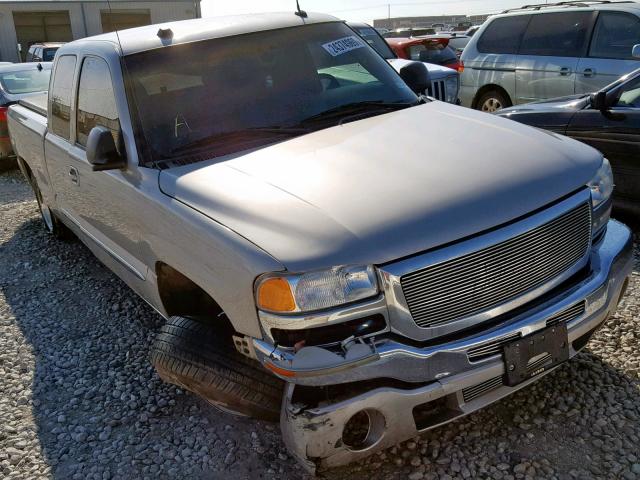 2GTEC19T141168840 - 2004 GMC NEW SIERRA SILVER photo 1