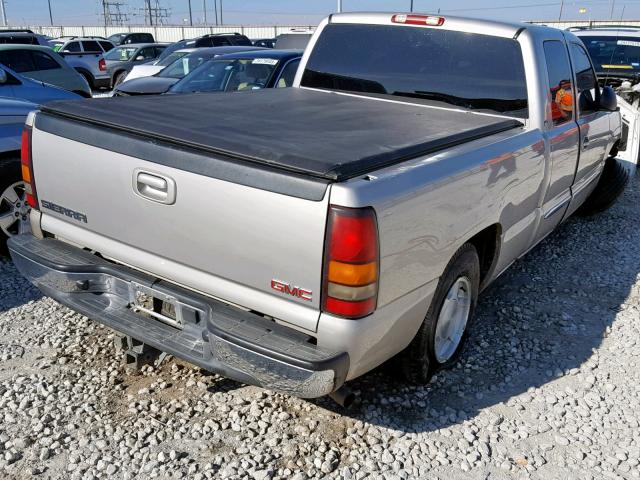 2GTEC19T141168840 - 2004 GMC NEW SIERRA SILVER photo 4