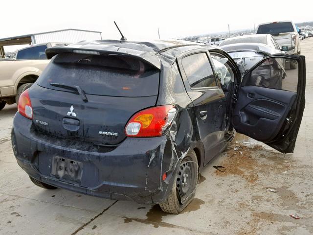 ML32A3HJ9FH052826 - 2015 MITSUBISHI MIRAGE DE BLACK photo 4