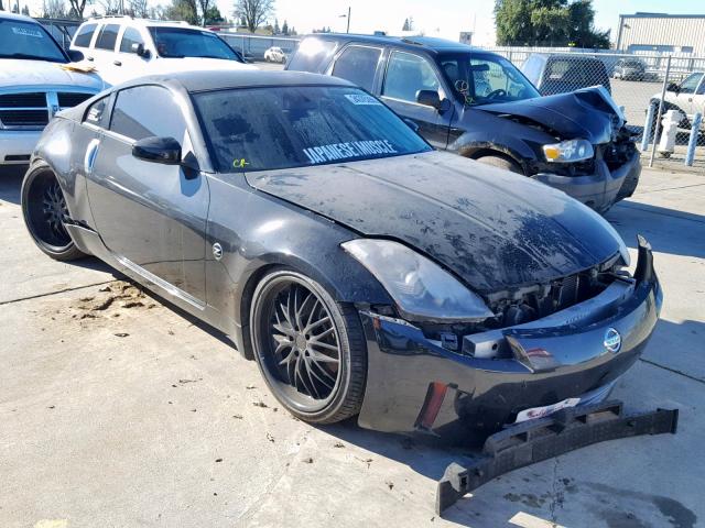 JN1AZ34D06M330864 - 2006 NISSAN 350Z COUPE BLACK photo 1