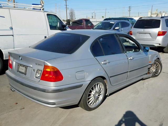 WBAAV53471JS91414 - 2001 BMW 330 I SILVER photo 4