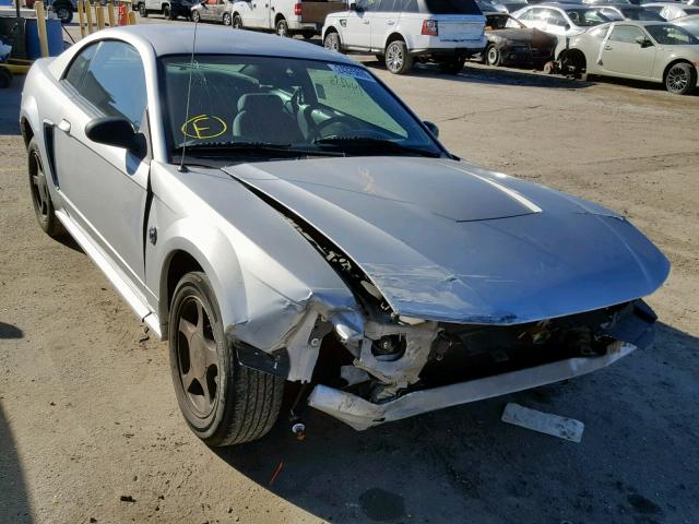 1FAFP40404F120311 - 2004 FORD MUSTANG SILVER photo 1