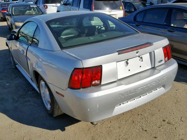 1FAFP40404F120311 - 2004 FORD MUSTANG SILVER photo 3