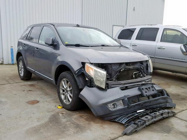 2FMDK3JC3ABA26870 - 2010 FORD EDGE SEL GRAY photo 1