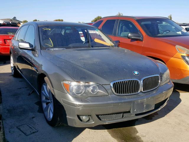 WBAHN835X7DT77137 - 2007 BMW 750 GRAY photo 1