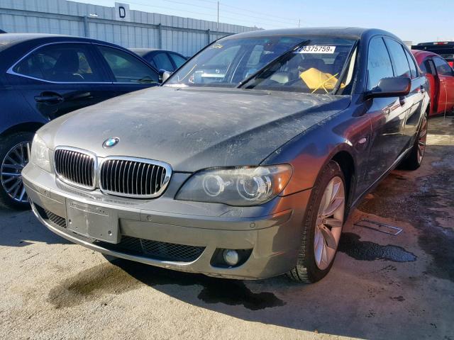 WBAHN835X7DT77137 - 2007 BMW 750 GRAY photo 2