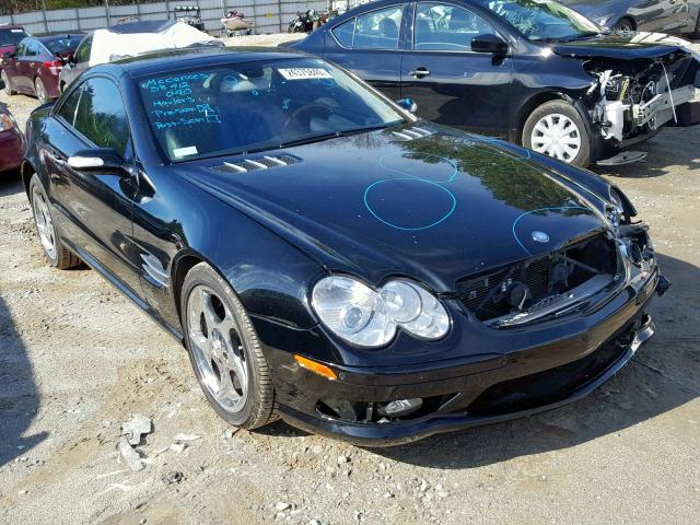 WDBSK75F55F093223 - 2005 MERCEDES-BENZ SL 500 BLACK photo 1