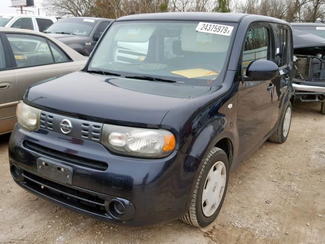 JN8AZ2KR3BT210468 - 2011 NISSAN CUBE BASE BLACK photo 2