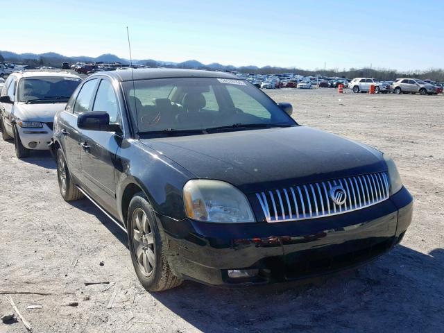 1MEFM40125G617752 - 2005 MERCURY MONTEGO LU BLACK photo 1