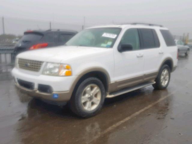 1FMDU74W63UC55984 - 2003 FORD EXPLORER E WHITE photo 2